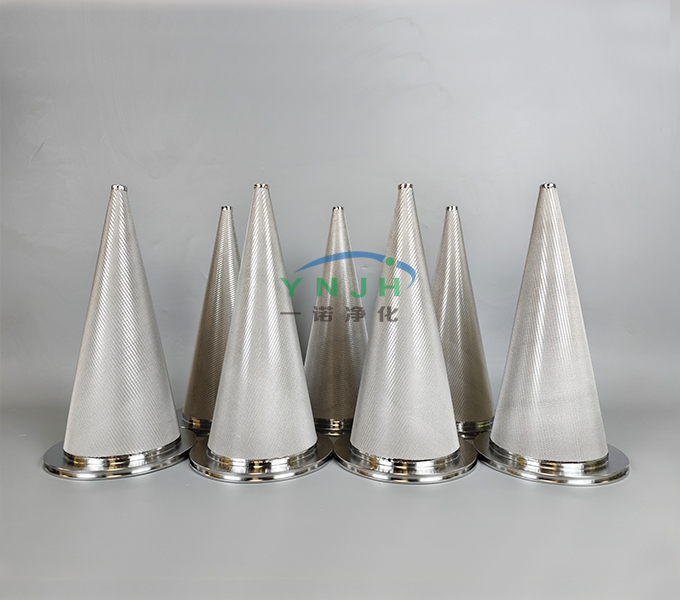 锥形烧结网滤芯